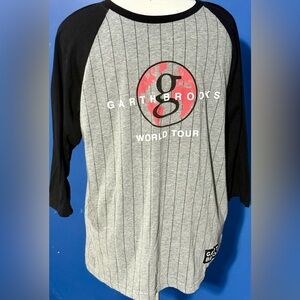 Garth Brooks World Tour Baseball Tee Size-2X